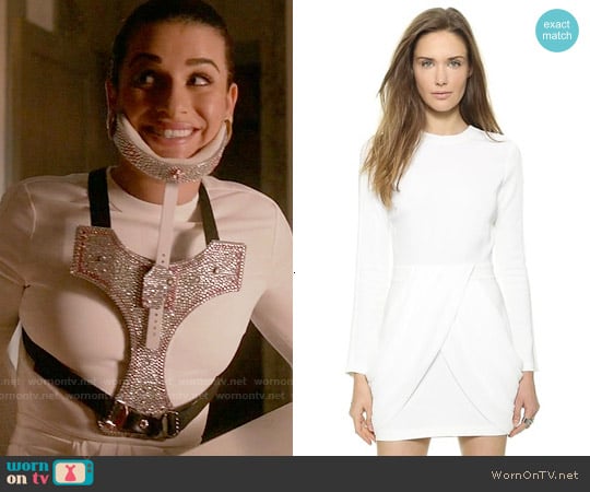 ALC Tolan Dress worn by Hester Ulrich (Lea Michele) on Scream Queens