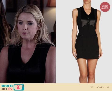 Alexander Wang Short Dress worn by Ashley Benson on PLL