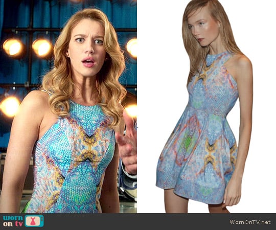 Alexis Dream Marine Dress worn by Petra Solano (Yael Grobglas) on Jane the Virgin