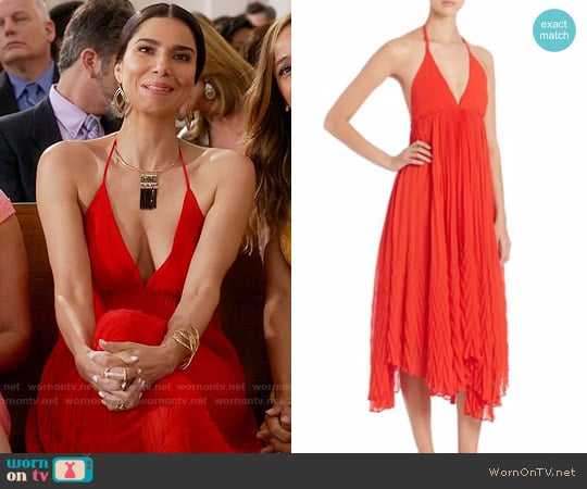 Alice & Olivia Adalyn Dress worn by Carmen Luna (Roselyn Sanchez) on Devious Maids