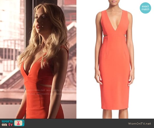 Alice + Olivia Riki Dress worn by Hanna Marin (Ashley Benson) on Pretty Little Liars