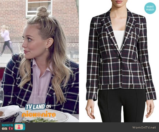 Alice + Olivia Savetta Blazer worn by Kelsey Peters (Hilary Duff) on Younger