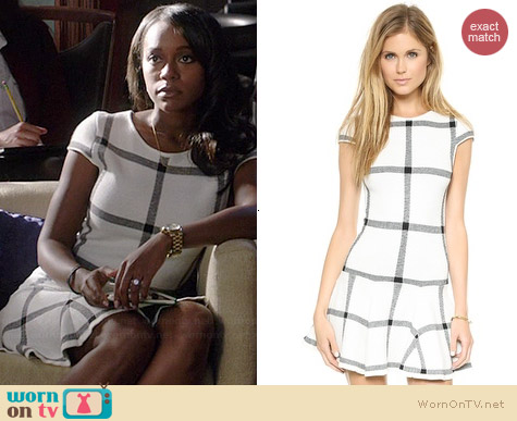 Alice + Olivia Selma Dress worn by Aja Naomi King on HTGAWM