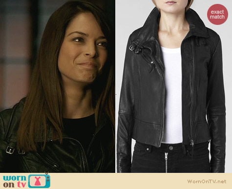 All Saints Belvedere Jacket worn by Kristin Kreuk on Beauty and the Beast