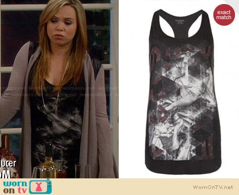 All Saints Folds Vest worn by Amanda Fuller on Last Man Standing