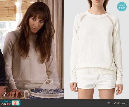 All Saints Lanta Sweater worn by Spencer Hastings (Troian Bellisario) on Pretty Little Liars