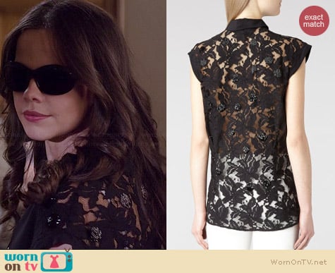 All Saints Pip Shirt worn by Tammin Sursock on PLL