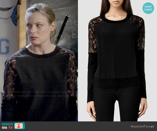 All Saints Taya Sweater worn by Britta Perry (Gillian Jacobs) on Community