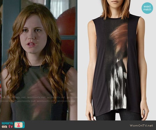 All Saints Woosh Top worn by Norrie Calvert-Hill (Mackenzie Lintz) on Under the Dome