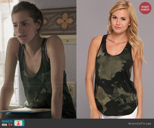 Alternative Zinnia Camo Dreamstate Tank worn by Allison Williams on Girls