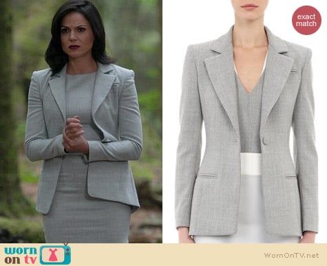 Altuzurra Acacia Blazer worn by Lana Parrilla on OUAT