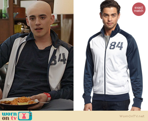 American Rag Varsity Track Jacket worn by Charlie Rowe on Red Band Society