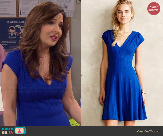 Anthropologie Alena Dress worn by Maria Canals-Barerra on Cristela