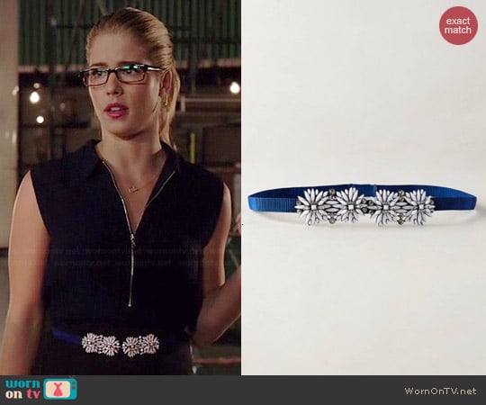 Anthropologie Aster Belt worn by Emily Bett Rickards on Arrow