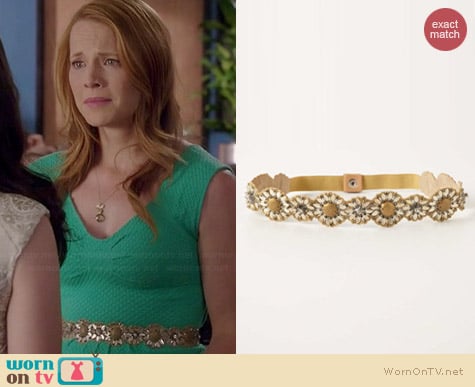 Anthropologie Daisy Chain Belt worn by Katie Leclerc on Switched at Birth