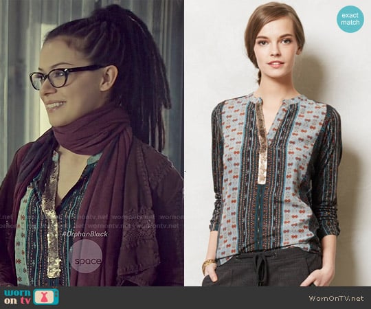 Anthropologie Devas Popover worn by Cosima Niehaus (Tatiana Maslany) on Orphan Black