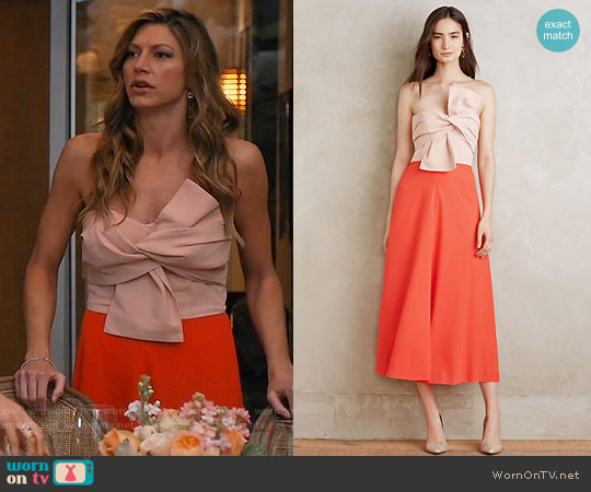 Anthropologie Fara Bow Dress worn by Josslyn Carver (Jes Macallan) on Mistresses