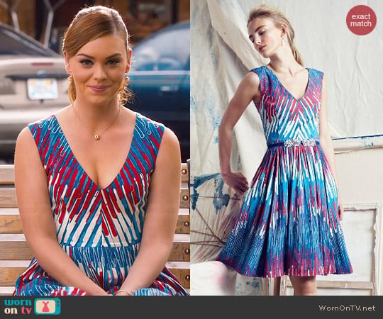 Anthropologie Gallery Row Dress worn by AnnaBeth Nass (Kaitlyn Black) on Hart of Dixie