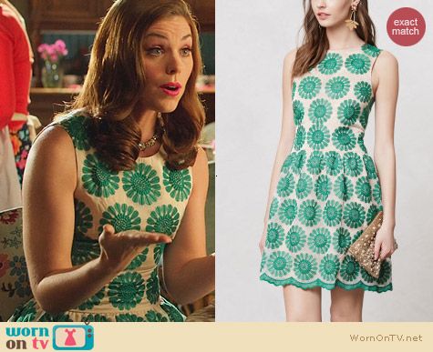 Anthropologie Lacebloom Dress worn by Kaitlyn Black on Hart of Dixie