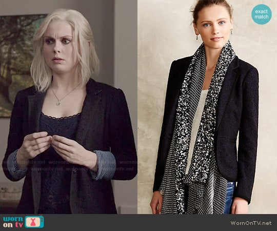 Anthropologie Lakehouse Knit Blazer worn by Liv Moore (Rose McIver) on iZombie