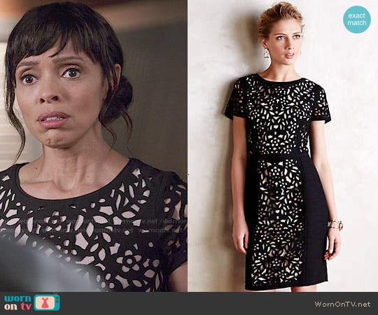 WornOnTV: Camille's grunge printed dress on Bones, Tamara Taylor