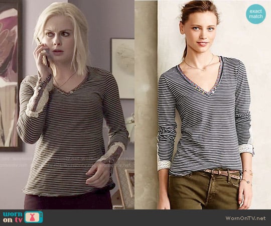 Anthropologie Lata Tee worn by Liv Moore (Rose McIver) on iZombie