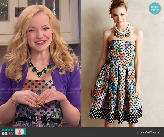 Anthropologie Lavendel Dress by Corey Lynn Calter worn by Liv Rooney (Dove Cameron) on Liv and Maddie