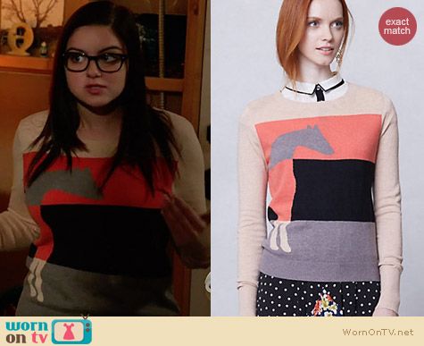 Anthropologie Lusitano Sweater worn by Ariel Winter on Modern Family