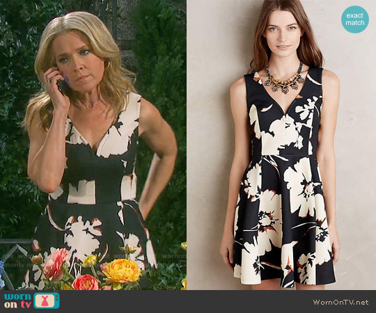 Anthropologie Amory Dress worn by Jennifer Horton (Melissa Reeves) on Days of our Lives