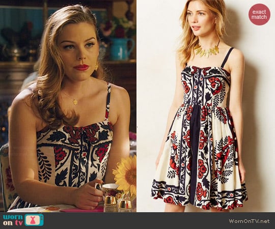 Anthropologie Sweetwater Dress worn by AnnaBeth Nass on Hart of Dixie