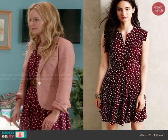 Anthropologie West Street Shirtdress worn by Caryn Goldfarb (Becki Newton) on Weird Loners