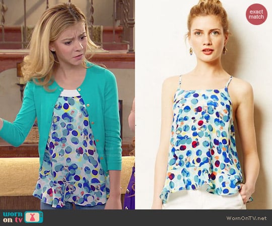 Anthropologie Zabella Tank worn by Avery Jennings (G. Hannelius) on Dog with a Blog