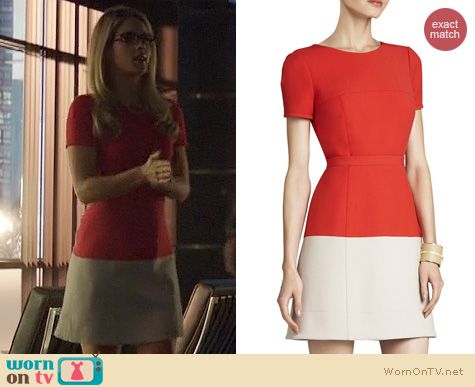 Fashion of Arrow: BCBGMAXAZRIA Hannah Dress worn by Emily Bett Rickards