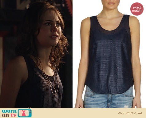 Arrow Fashion: Rag & Bone Dana Top worn by Willa Holland