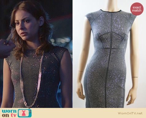 Arrow Fashion: Rebecca Taylor Nailhead dress worn by Willa Holland