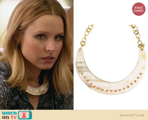 Ashley Pittman Kaba Necklacd worn by Kristen Bell on House of Lies