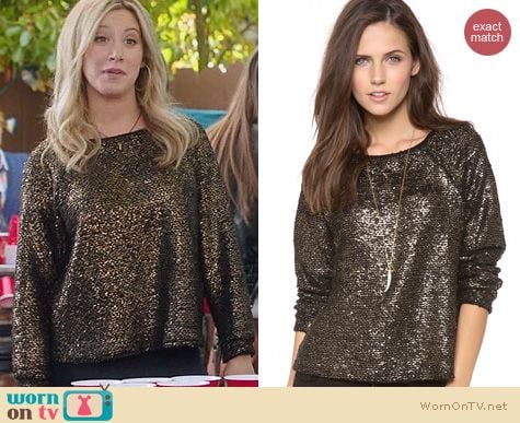 Ashley Tisdale Fashion: Alice + Olivia Mayer Sweater worn on The Crazy Ones