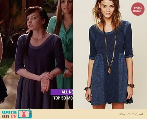 Awkward Fashion: Free People Good Morning Sunshine Dress worn by Ashley Rickards