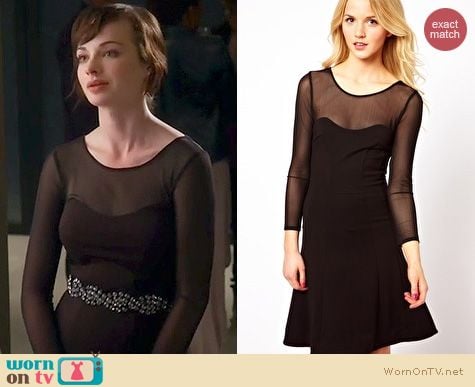 Awkward Fashion: French Connection Fast Power dress worn by Ashley Rickards