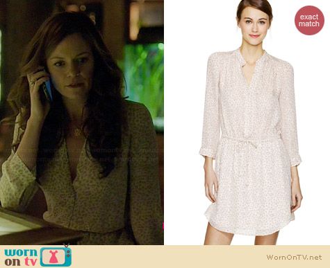 Babaton Bennett Dress in Espace/Whitecap Grey worn by Rachel Boston on Witches of East End