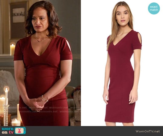 Bailey 44 Right Angle Dress worn by Zoila Diaz (Judy Reyes) on Devious Maids