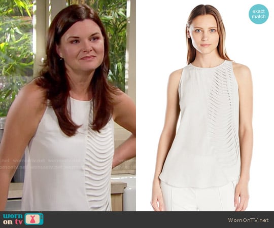 Bailey 44 Royal Stables Top worn by Katie Logan (Heather Tom) on The Bold and the Beautiful