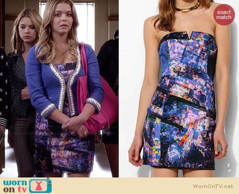 Bardot Tainted Love Dress worn by Sasha Pieterse on PLL