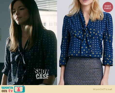 BATB Fashion: Alice and Olivia Arie Blouse worn by Kristen Kreuk