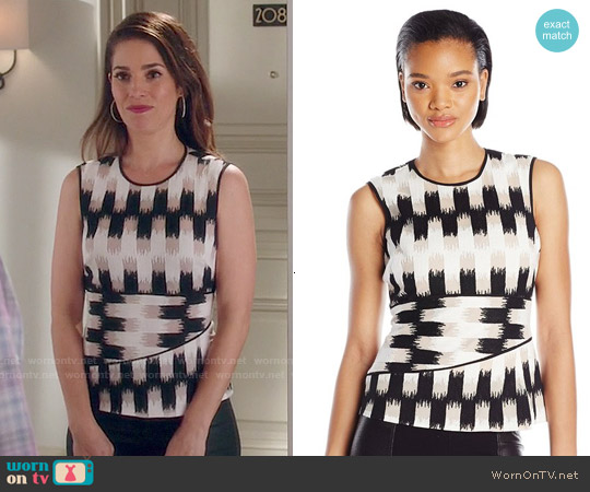 Bcbgmaxazria Jolyne Top worn by Marisol Duarte (Ana Ortiz) on Devious Maids