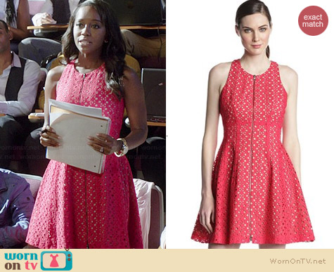 Bcbgmaxazria Guilanna Dress worn by Aja Naomi Kong on HTGAWM