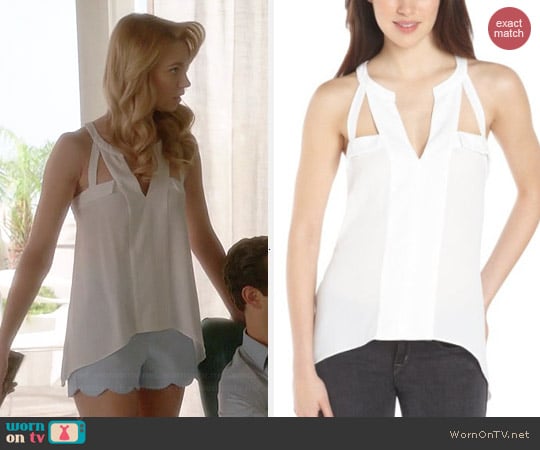 Bcbgmaxazria Avalyn Tank worn by Yael Grobglas on Jane the Virgin