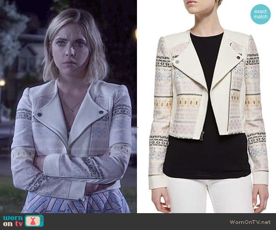 Bcbgmaxazria Cody Jacket worn by Hanna Marin (Ashley Benson) on Pretty Little Liars