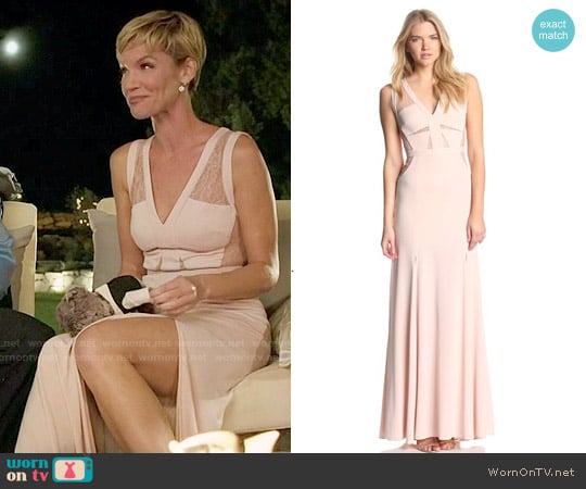 Bcbgmaxazria 'Cristy' Gown in Bare Pink worn by Mary (Ashley Scott) on UnReal