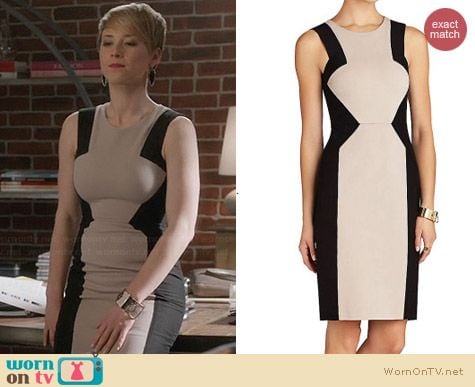 Bcbgmaxazria Evelyn Dress worn by Karine Vanasse on Revenge